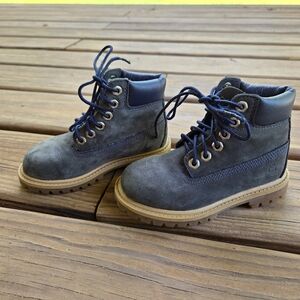 Toddler blue Timberland Boot size 9
